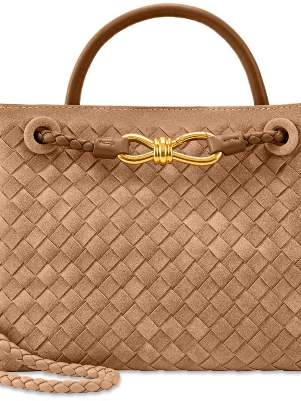 Woven Tote Bag for Women Leather Shoulder Handbag Designer Top Handle Purses